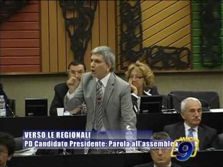 REGIONALI PUGLIA 2010. Candidato Presidente PD, la parola all'assemblea