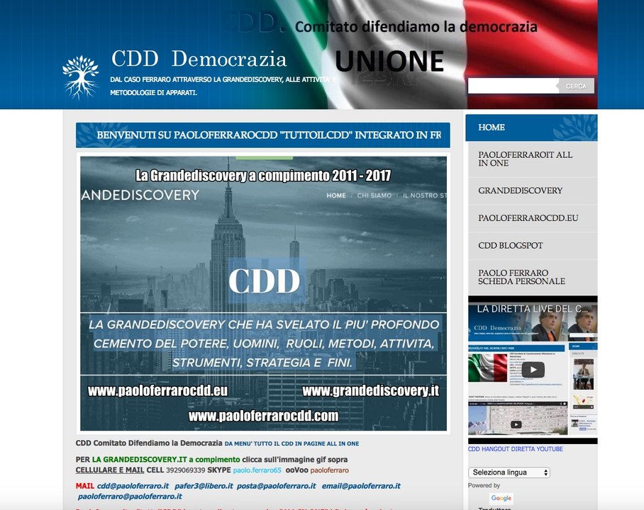 La grandediscovery a compimento 2011 2017
