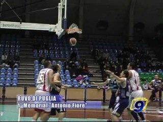 RUVO DI PUGLIA. Basket, I Memorial ANtonio Fiore