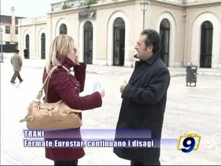 TRANI - Fermate Eurostar, continuano i disagi