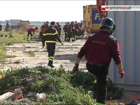 TG 25.03.11 Manduria si prepara ad accogliere i migranti