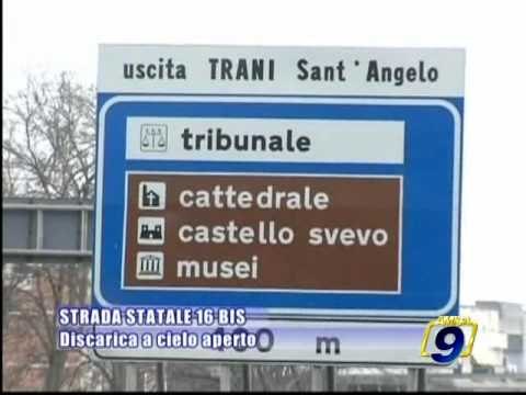 STRADA STATALE 16 BIS. Una discarica a cielo aperto