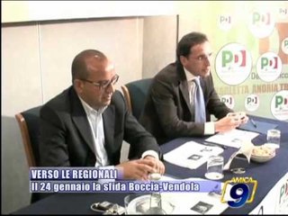 REGIONALI PUGLIA 2010. Il 24 Gennaio la sfida Vendola - Boccia