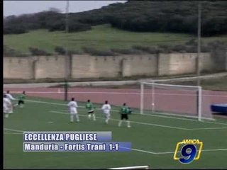 MANDURIA - FORTIS TRANI 1-1  Eccellenza Pugliese