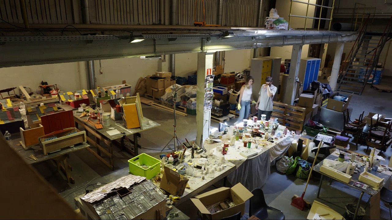 Jacotolocotoc : Fabrication des décors