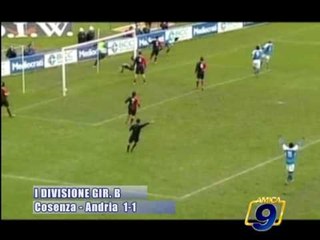 COSENZA - ANDRIA 1-1  Prima Divisione Girone B