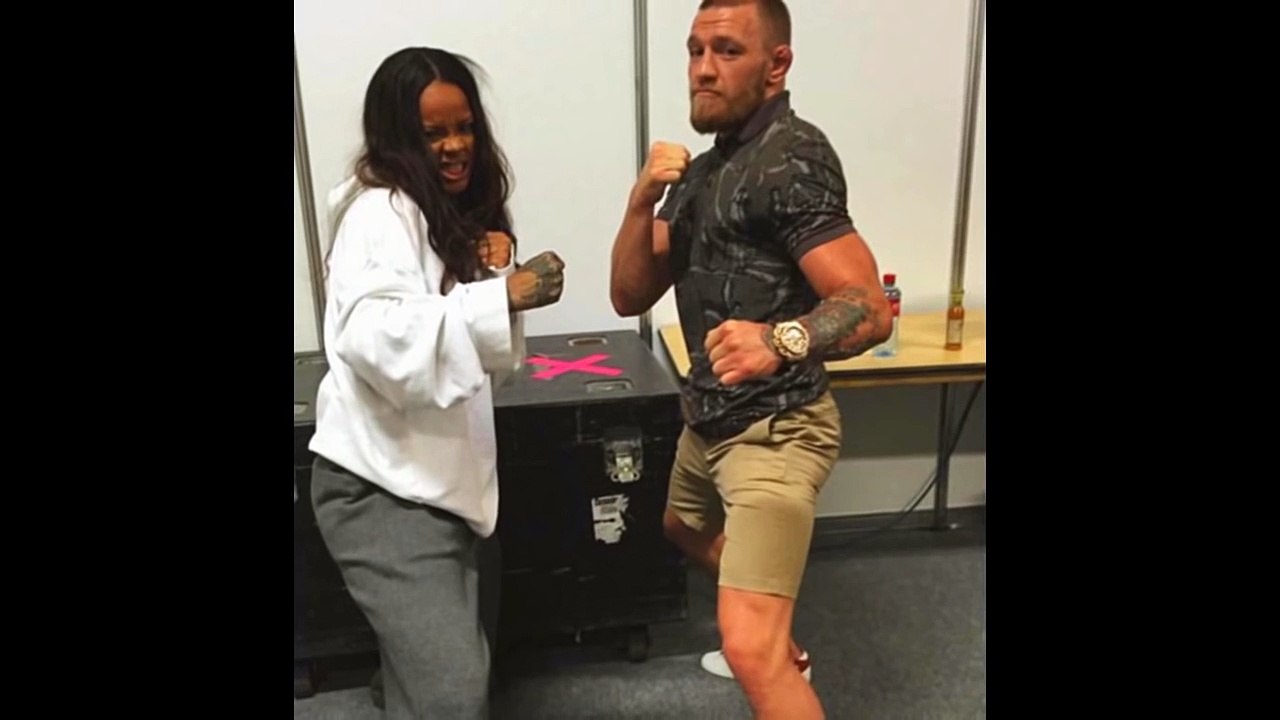 Conor McGregor and Rihanna Strike a Pose!