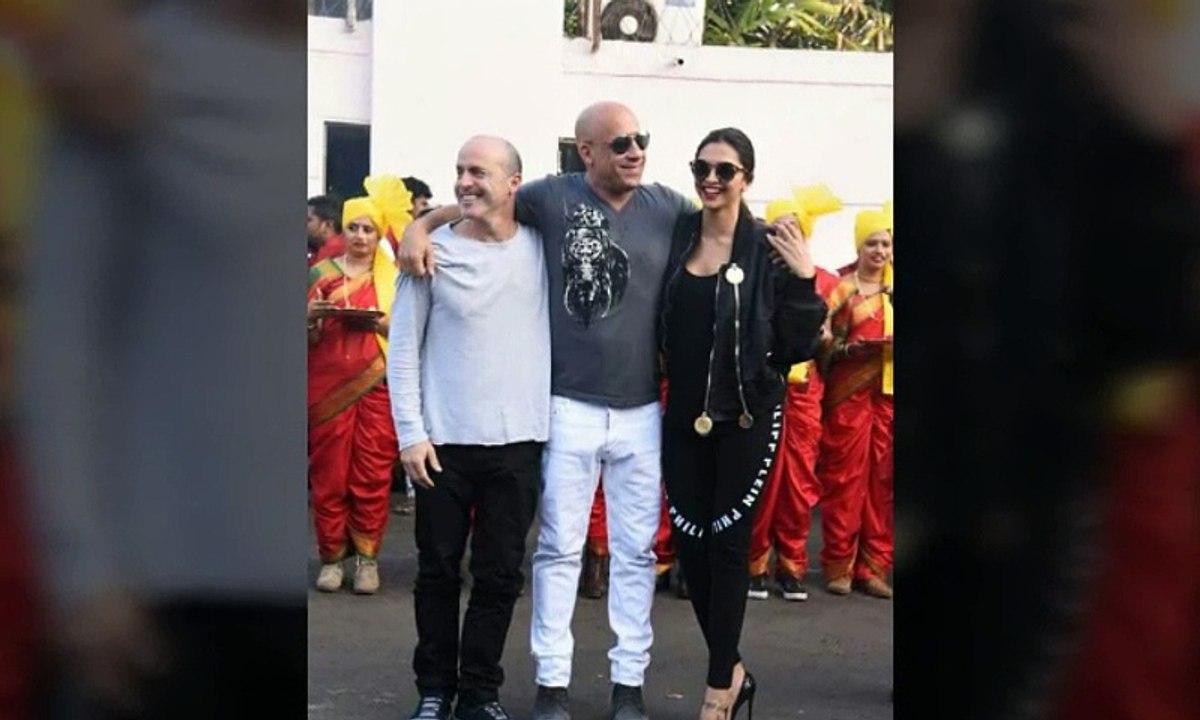 Deepika padukone and Vin Diesel