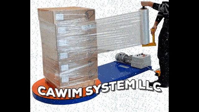 Semi Automatic Stretch Wrap Machine