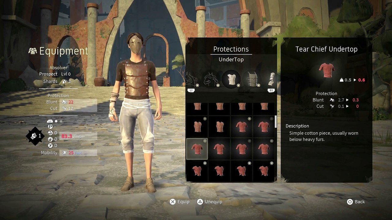 Absolver - Customization des personnages