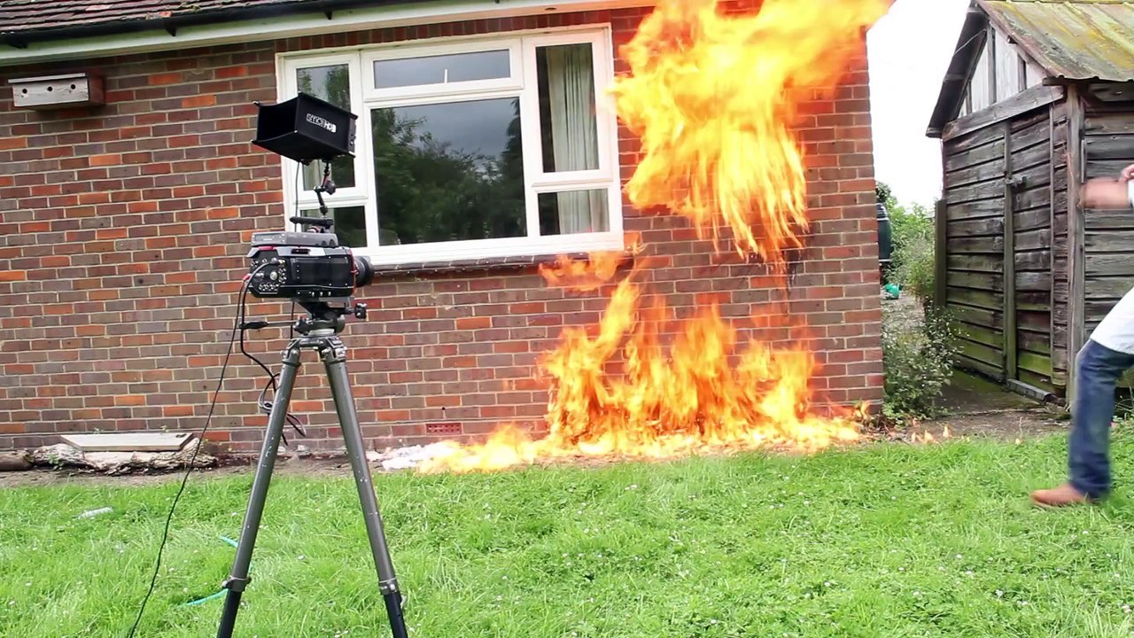 Molotov Cocktail in Slow Motion - The Slow Mo Guys