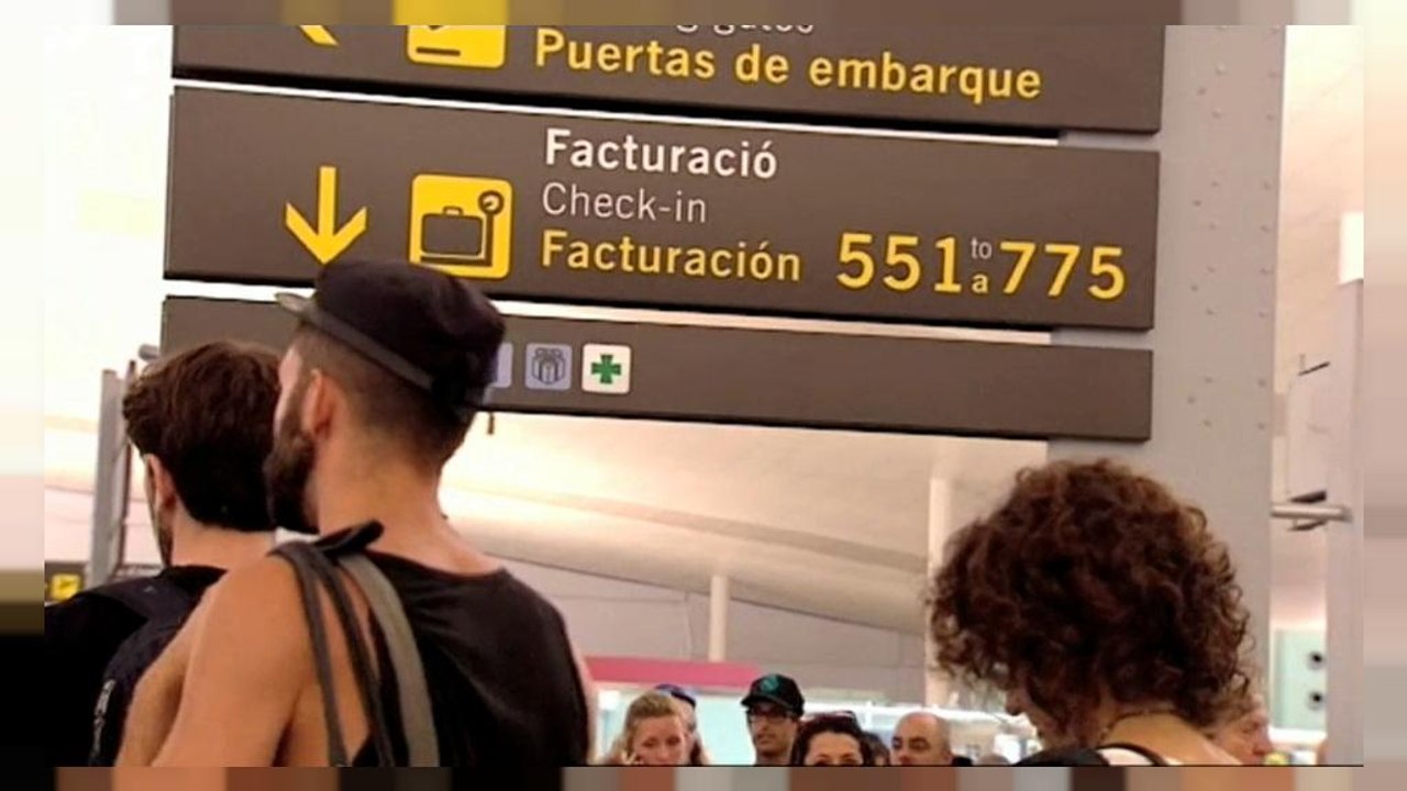 Barcelona: unbefristeter flughafenstreit