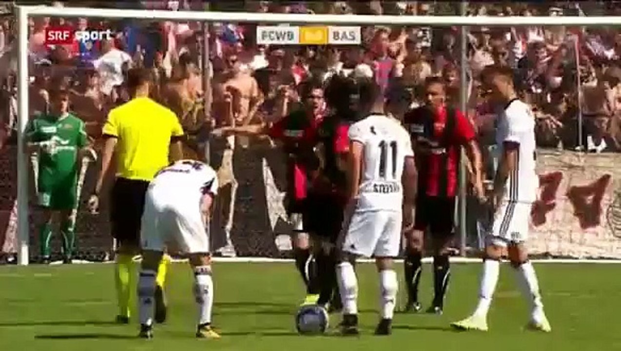Wettswil-Bonstetten 0:1 FC Basel (Swiss Cup 13 August 2017)