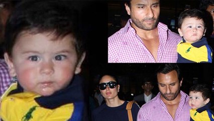 Download Video: Taimur Cute New Photos With Kareena Kapoor And Saif Ali Khan At Mumbai Airport