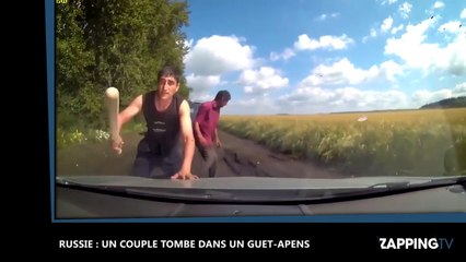 Russie : Un couple tombe dans un guet-apens en pleine campagne (Vidéo)