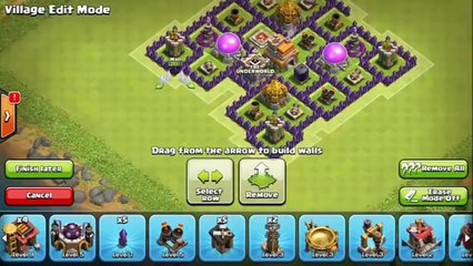 下载视频: CLASH OF CLANS- TH7 FARMING BASE BEST TOWN HALL 7 DEFENSE WITH 3x AIR DEFENSES K-COC