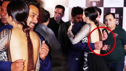 പെൺകുട്ടി ബ്രാ ഇടാതെ വന്നപ്പോൾ സൽമ്മാൻ ഖാൻ ചെയ്തത് നോക്കൂ | Salmaan Khan Hug Sana Khan