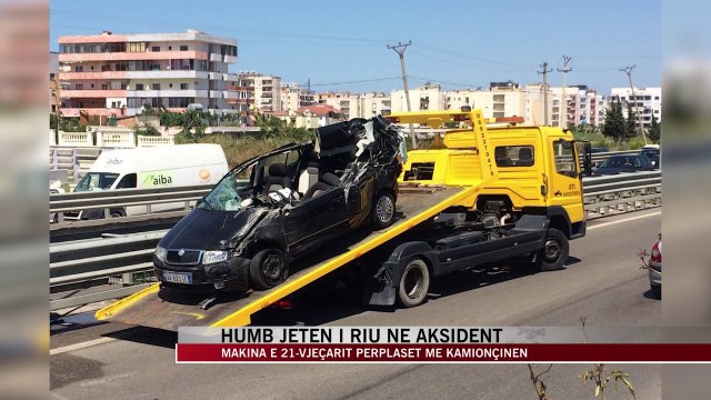 Humb jetën i riu në aksident, përplaset me kamionçinën - News, Lajme - Vizion Plus
