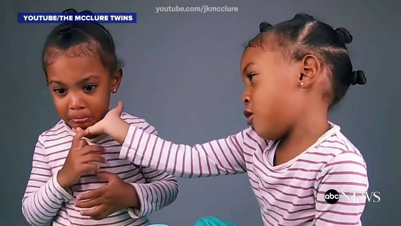 Twin Gets Upset When She Discovers Sister Is 1 Minute Older