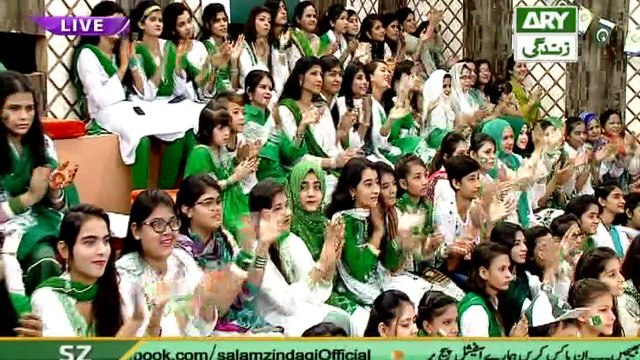 Salam Zindagi With Faysal Qureshi Guest: Iqrar-ul-Hassan, Pehlaj Iqrar , Ayat Qureshi, Waseem Badami - 14th August 2017