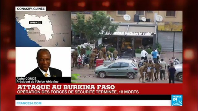 Attaque au Burkina Faso : Cela montre l''importance de rendre opérationnel le G5 , assure Alpha Condé