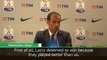 We must learn from this defeat - Allegri