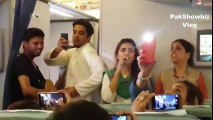 Momina Mustehsan With PIA celebrates 70th Independence Day of Pakistan