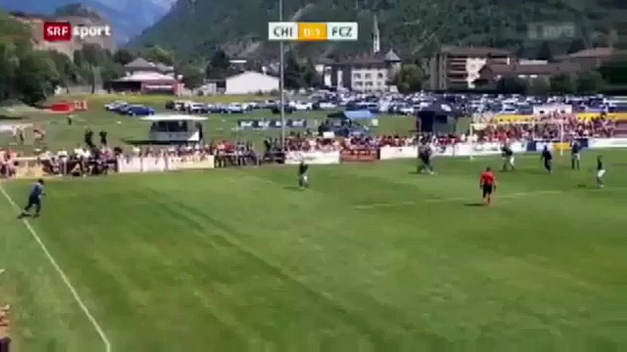 FC Chippis 0:1 FC Zürich (Swiss Cup 13 August 2017)