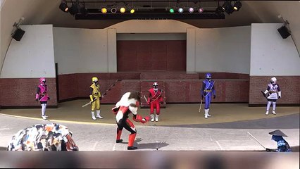 Power Rangers Ninja Steel Nininger & Power Rangers Ninja Storm Hurricanger & Kakuranger Special Sho