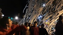 Auburn fans roll Toomers Corner after Alabama loses national championship game