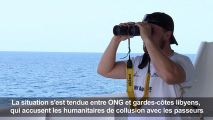 Migrants: l'Aquarius s'inquiète surtout d'être désoeuvré