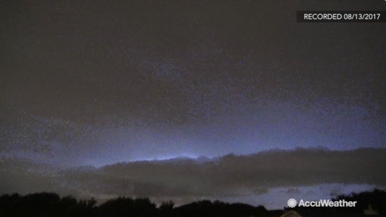 Reed Timmer captures timelapse of of Texas storm