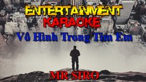 Karaoke [ Vô Hình Trong Tim Em - Mr Siro ] Nhạc trẻ hay nhất ll Nhạc buồn tâm trạng