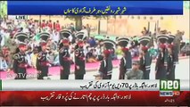 Flag Lowering Ceremony At Wagah Border - 14th August 2017