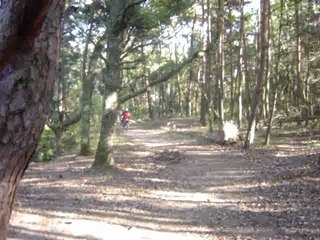 sortie sur terrain de cross