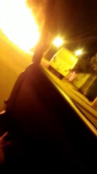 Ônibus é incendiado em Irupi