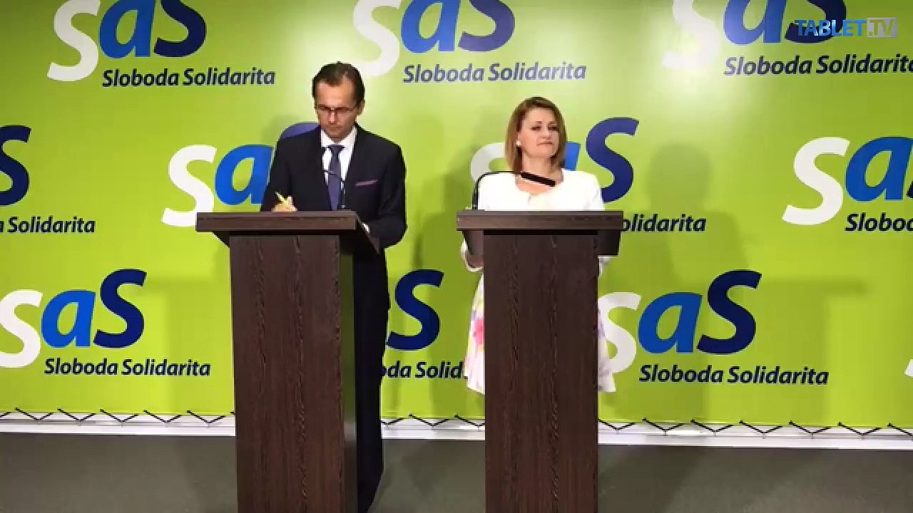 ZÁZNAM: Brífing strany Sloboda a Solidarita