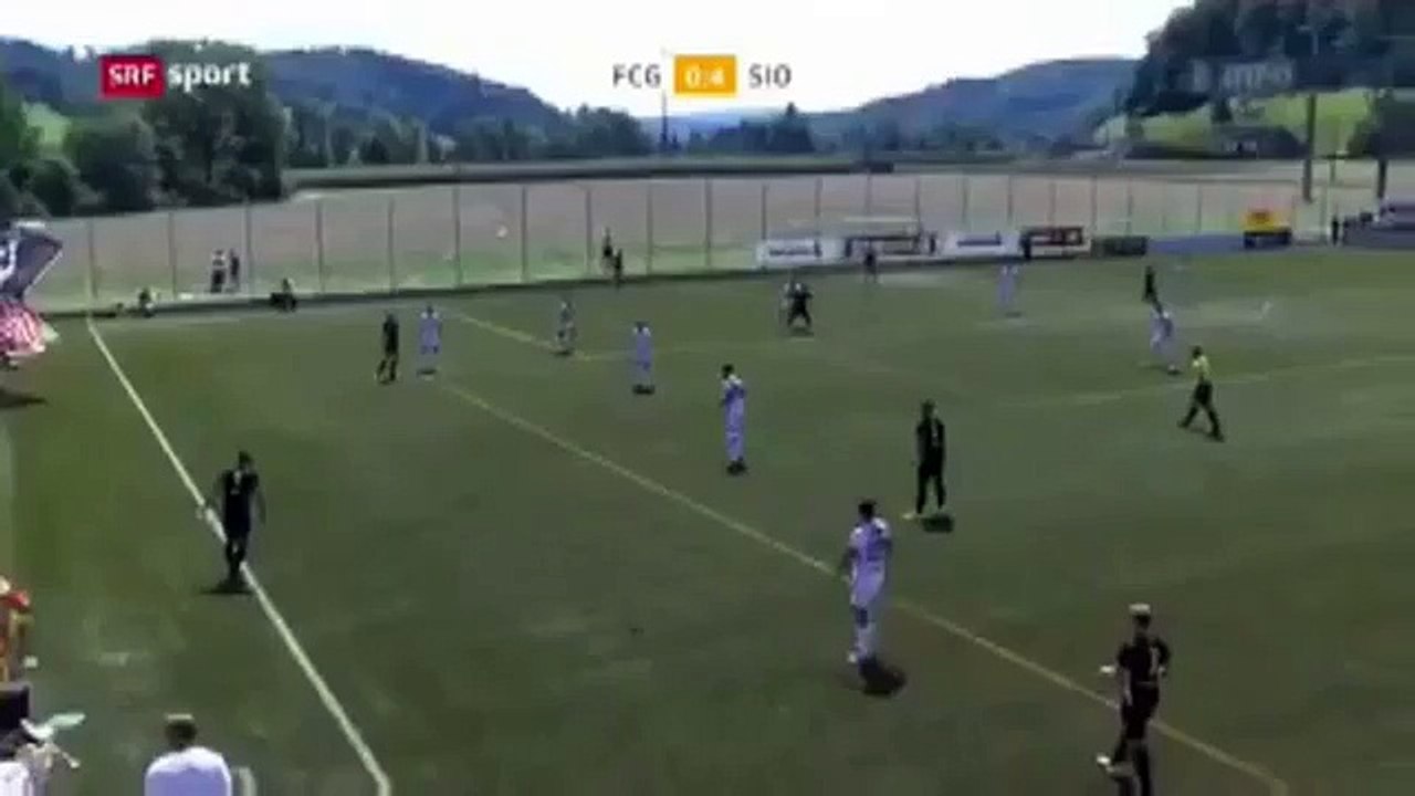 Granichen 1:4 Sion (Swiss Cup 13 August 2017)