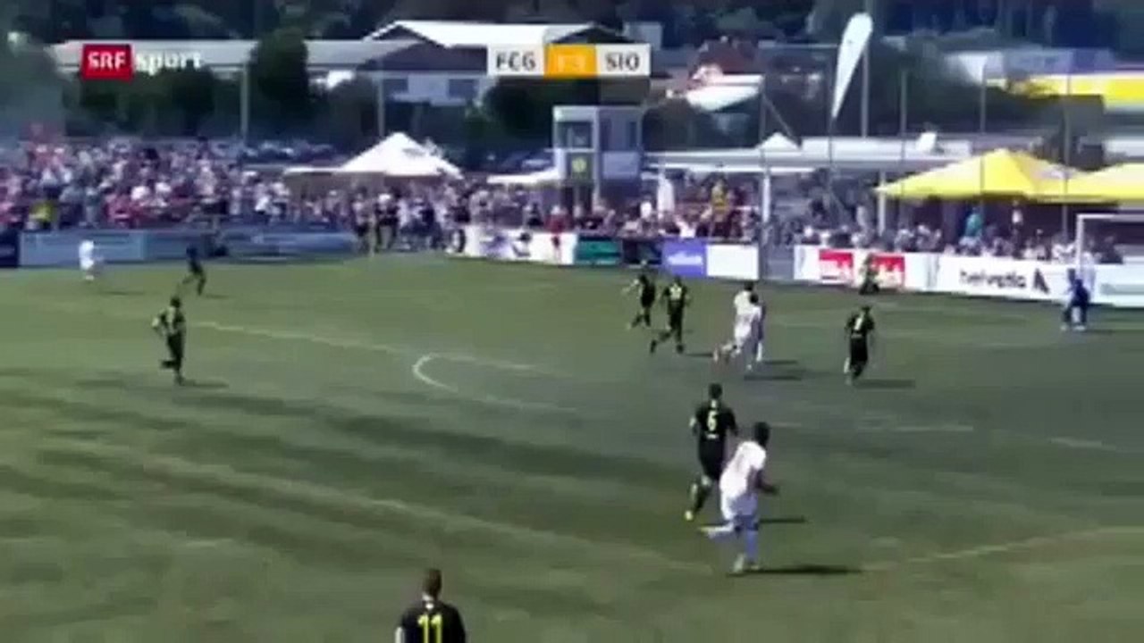 Granichen 1:6 Sion (Swiss Cup 13 August 2017)