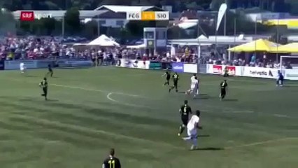 Granichen 1:6 Sion (Swiss Cup 13 August 2017)