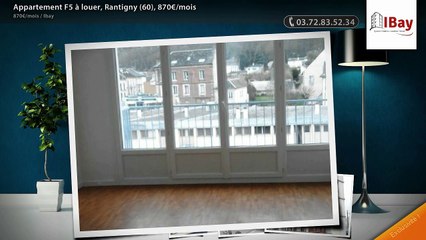 Appartement F5 à louer, Rantigny (60), 870€/mois