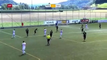 Granichen 1:8 Sion (Swiss Cup 13 August 2017)