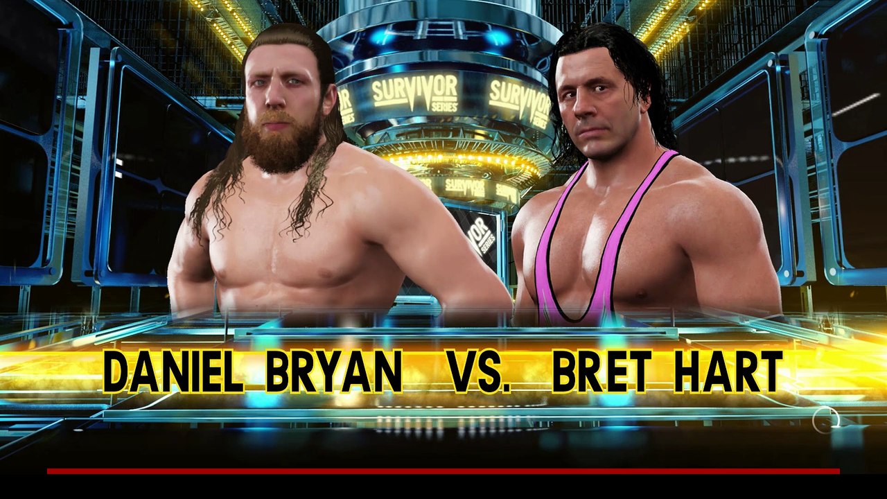 WWE 2K17 Daniel Bryan Vs Bret Hart