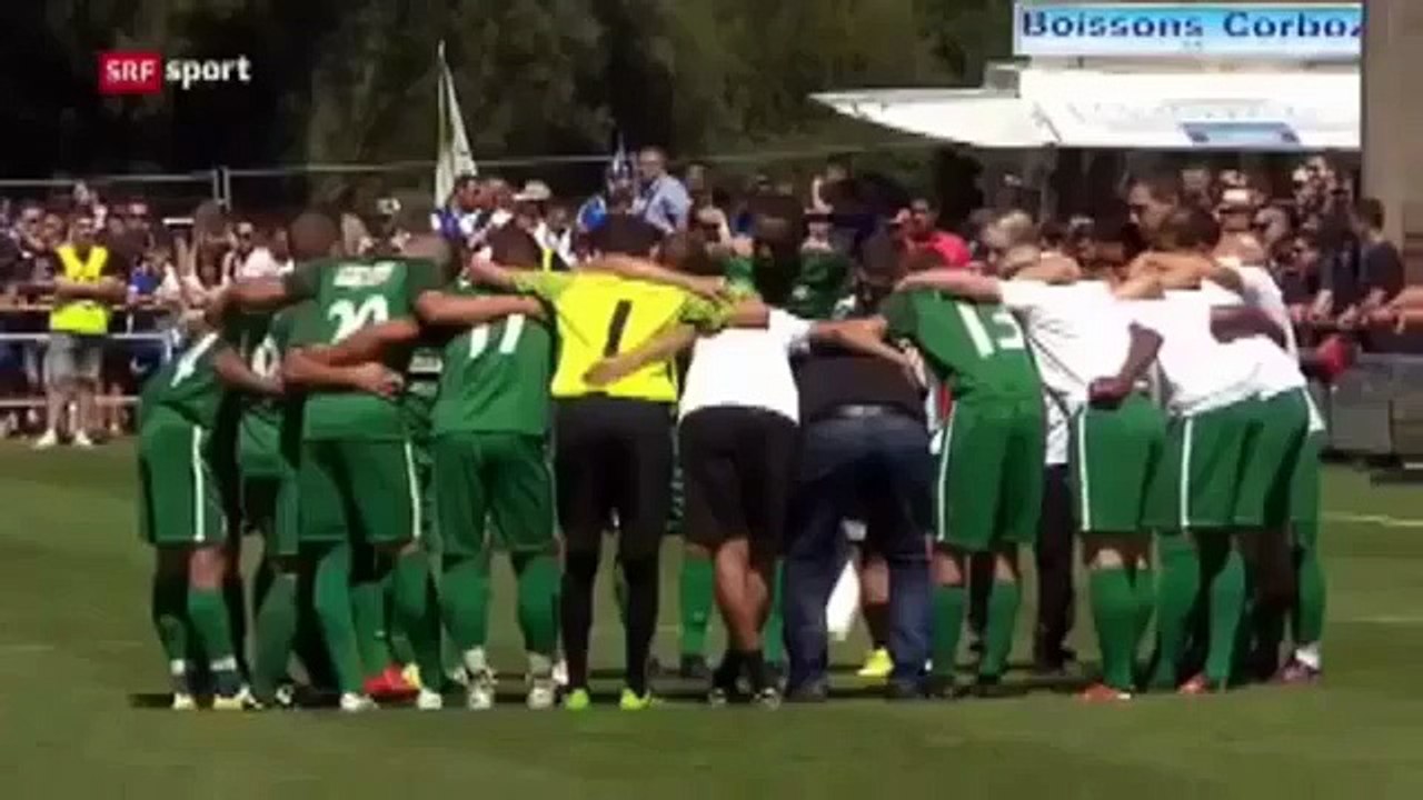 Romontois 0:5 Grasshoppers (Swiss Cup 13 August 2017)