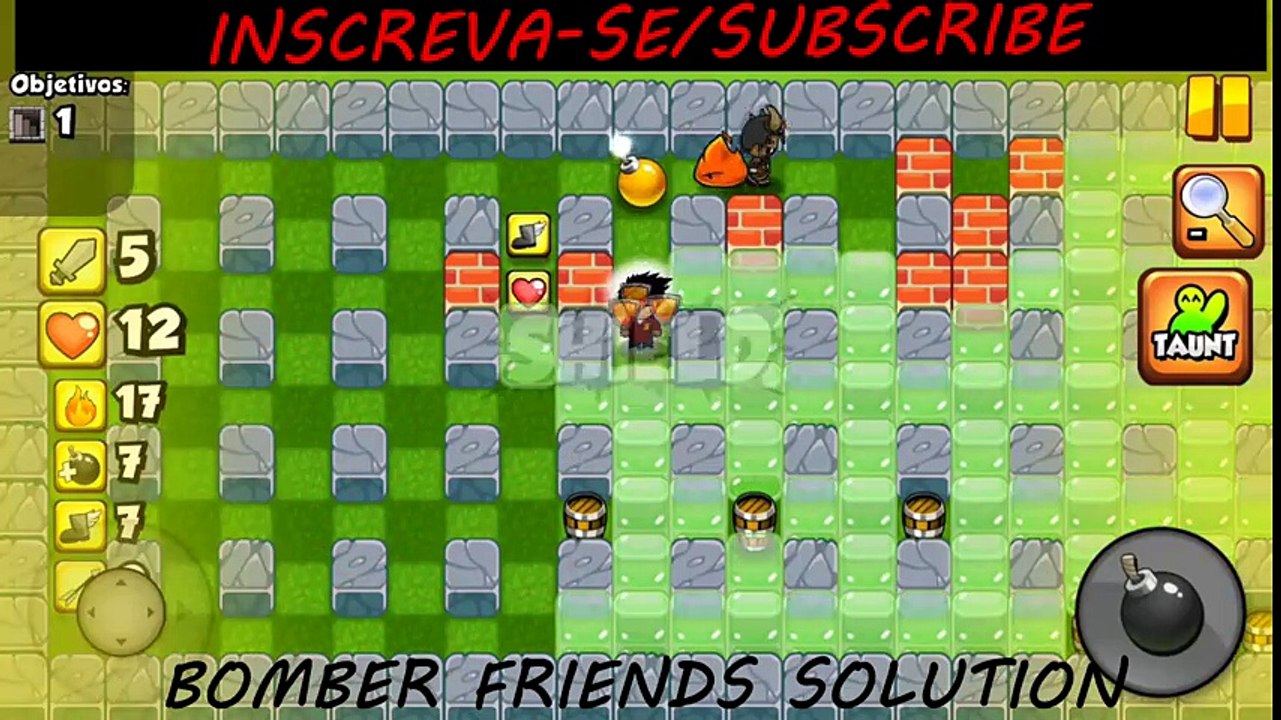 Bomber Friends Level 25  Nível 25  Fase 25 #BFS Solução