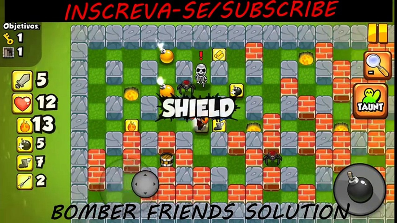 Bomber Friends Level 29  Nível 29  Fase 29 #BFS Solução