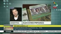 teleSUR Noticias: Argentina: cierre de mesas