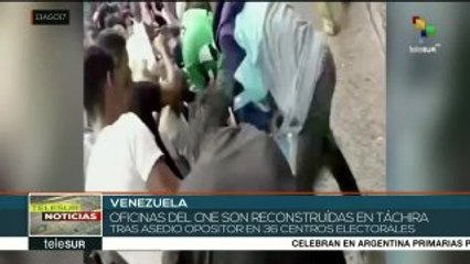 Repuso CNE jornada electoral de la Constituyente en Táchira