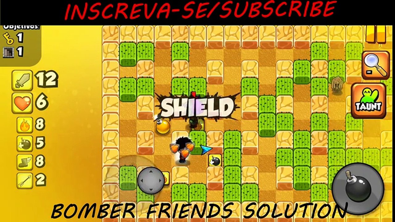 Bomber Friends Level 44  Nível 44  Fase 44 #BFS Solução