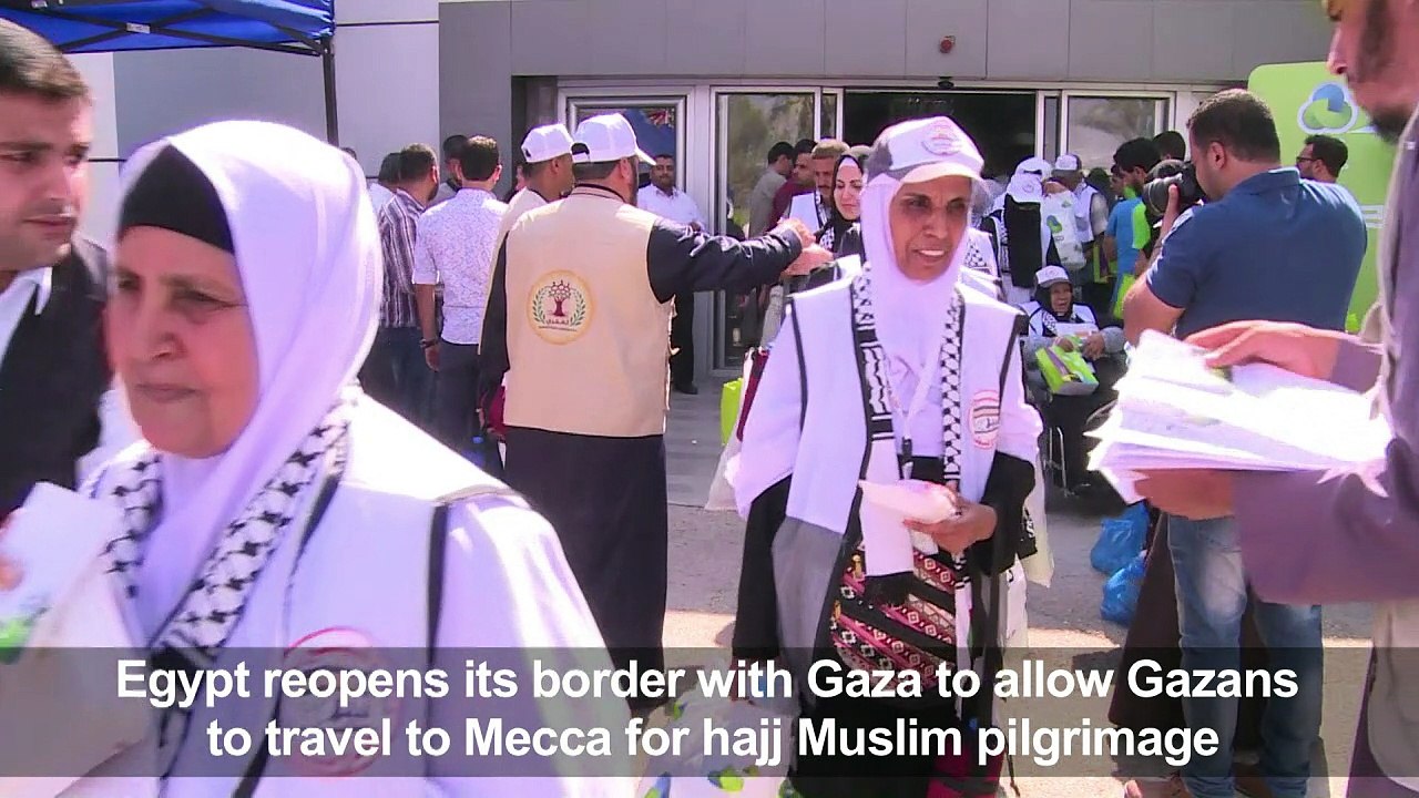 Egypt opens Gaza crossing for Hajj pilgrims